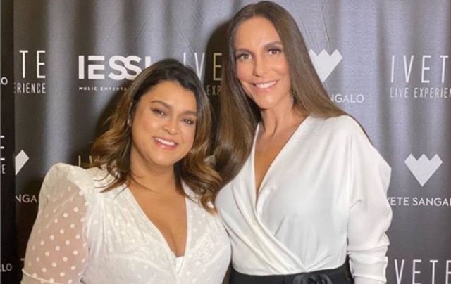 Instagram/ @pretagil Preta Gil revelou que Ivete Sangalo a ajudou nos primeiros shows de sua carreira
