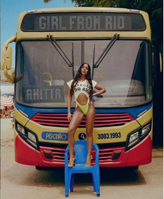 Reprodução/Instagram @anitta Clipe da música Girl From Rio será lançada na sexta, às 10h30