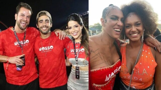 Instagram/@gustavo_marsengo e Twitter/@linndaquebrada Gustavo, Pedro Scooby, Laís, Jessilane e Linn da Quebrada são alguns dos ex-BBBs que estavam presentes na Sapucaí.