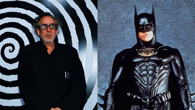 Estadão/Marcelo Chello e Warner Tim Burton criticou o uso de mamilos no traje do Batman em 'Batman Eternamente', filme de 1995 que deu sequência aos dois filmes do herói que ele havia dirigido.