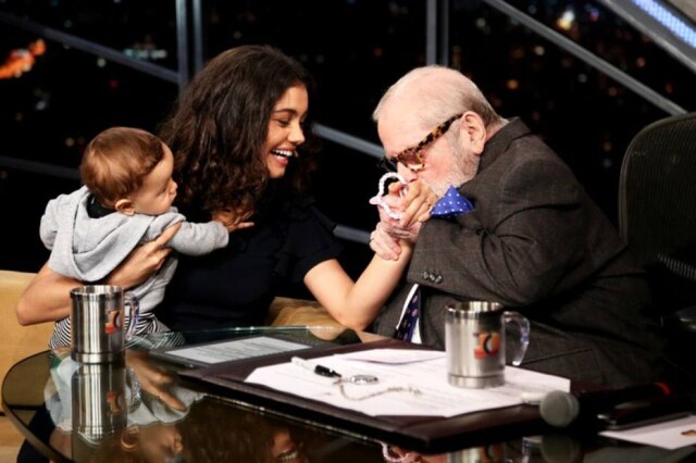 Reprodução/Gshow Sophie Charlotte levou seu filho de sete meses para o 'Programa do Jô'.