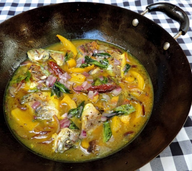 Neide Rigo|Estadão Curry de peixe com dilênia