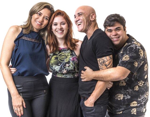 Globo / Divulgação Eva, Ana Clara, Ayrton e Jorge, a família Lima do 'BBB'