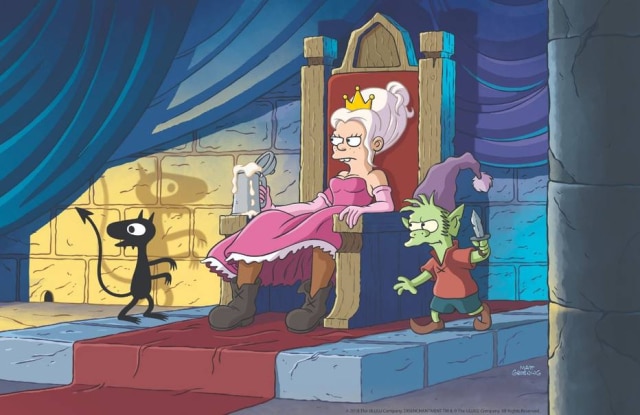 Netflix Nova animação de Matt Groening, 'Disenchantment'.