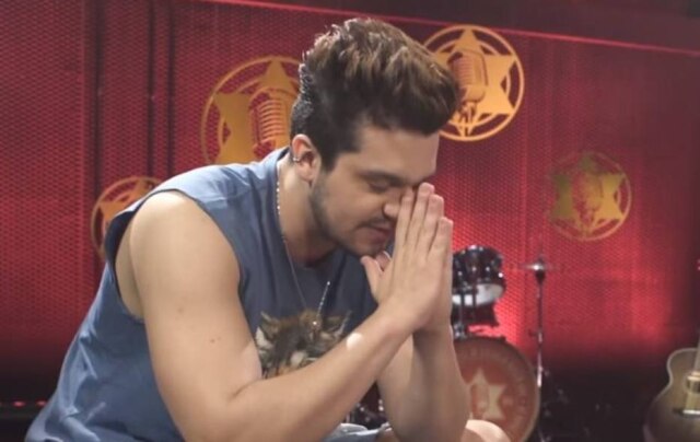 YouTube/Matheus Mazzafera O cantor Luan Santana.