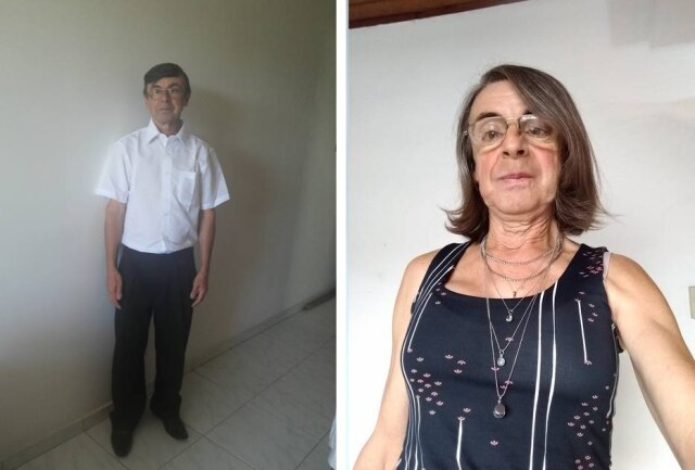 Twitter / @josefranciscoap Ana Carolina Apocalypse. de 62 anos, viralizou na internet após se assumir como trans