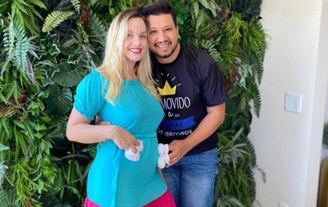 Reprodução Instagram/ @cleber Cleber, da dupla com Cauan, será pai de gêmeos