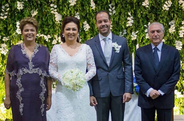 Gustavo Froner/divulgação No início de fevereiro, Dilma mostou a silhueta mais enxuta no casamento da ministra Kátia Abreu, que também aderiu à dieta Ravenna