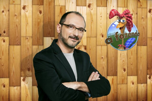 Edu Moraes/Record/Divulgação Britto Jr. voltou a criticar o reality 'A Fazenda'.