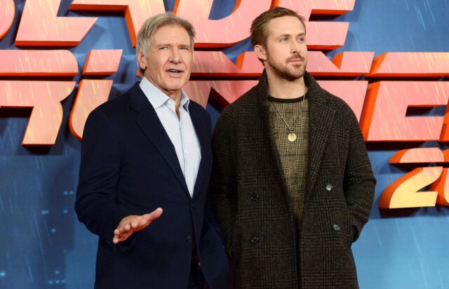 Mary Turner/Reuters Harrison Ford contou a história de quando deu um soco acidental em Ryan Gosling durante gravação de 'Blade Runner: 2049'