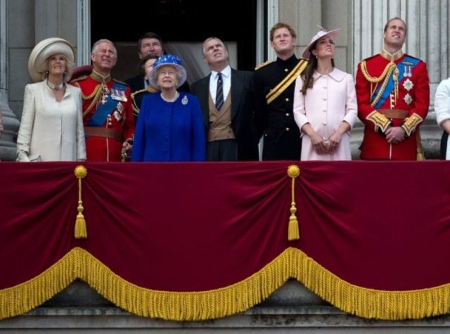 Paul Hackett/Reuters A família real britânica.