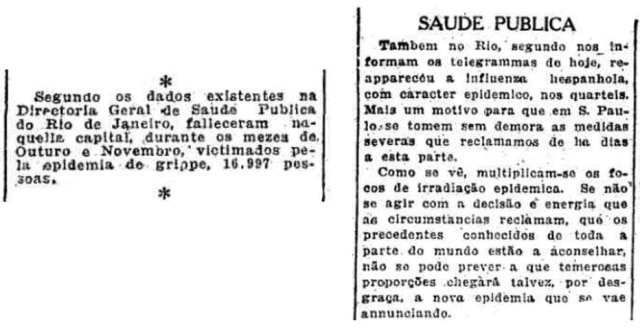 Acervo/Estadão >>Estadão - 16/12/1918 >> Estadão -18/3/1919