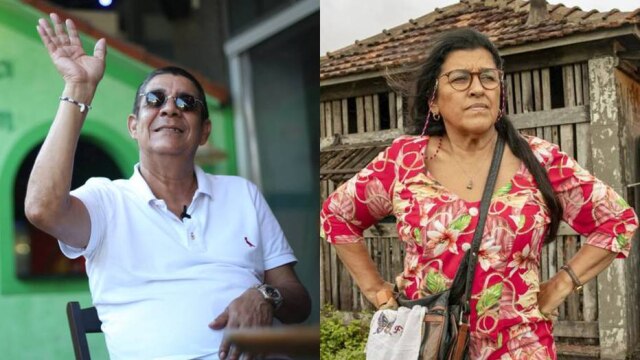 Wilton Junior/Estadão; Victor Pollac / Globo Regina Casé mostra conversa de vídeo com Zeca Pagodinho, que está internado no Rio com covid-19.