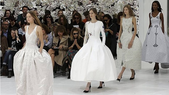 Reuters A passarela da Dior