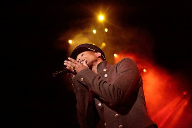 divulgação/Chanel Pharrell Williams fez um show para a plateia de 800 convidados do evento