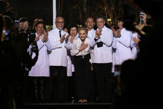 REUTERS/Caitlin Ochs Carolina Herrera deixou a direção criativa de sua grife homônima após 37 anos de sua criação