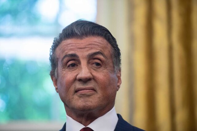 Nicholas Kamm/ AFP O ator Sylvester Stallone