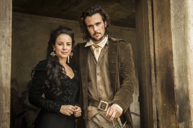Joaquina ( Andreia Horta ) e Xavier ( Bruno Ferrari )