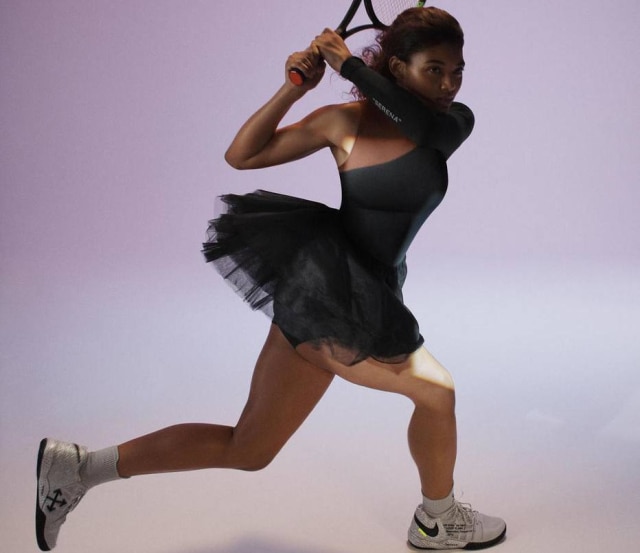 Nike/Divulgação O estilista criou dois vestidos para Serena Williams além de uma coleção inspirada na atleta