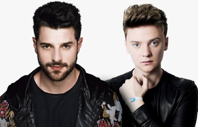 DJ Alok / Divulgação DJ Alok e Conor Maynard.