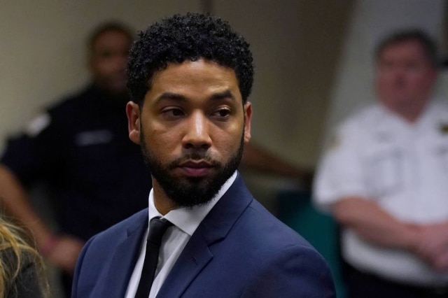 E. Jason Wambsgans/Chicago Tribune/Pool via Reuters O ator Jussie Smollett, de 'Empire', chegou a ser preso por falsa denúncia.