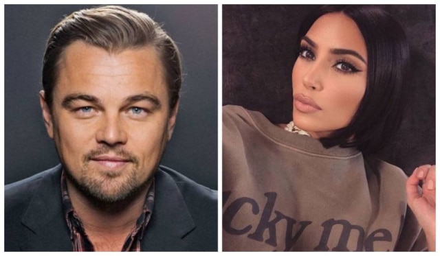 AFP/Instagram/@kimkardashian Leonardo DiCaprio e Kim Kardashian.