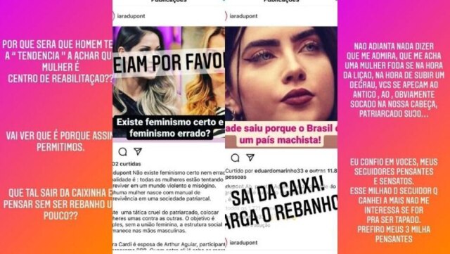 Instagram/@luapio Nos Stories, Luana Piovani manda indiretas e revela não ligar para seguidores que conquistou com entrada de Scooby no 'BBB 22'.