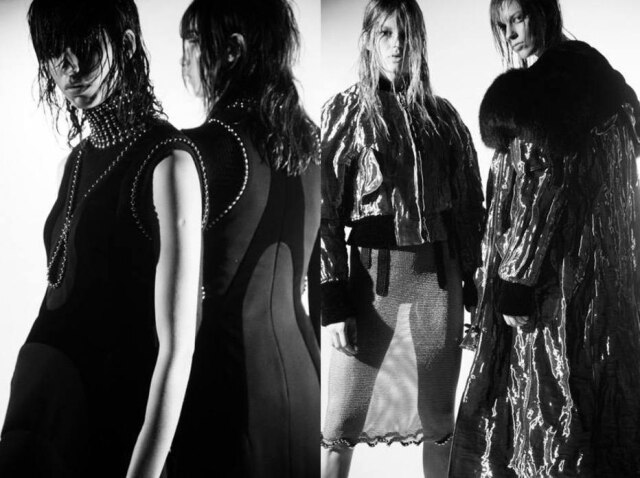Divulgação A coleção all black de Alexander Wang, com inspiração gótica-japonesa
