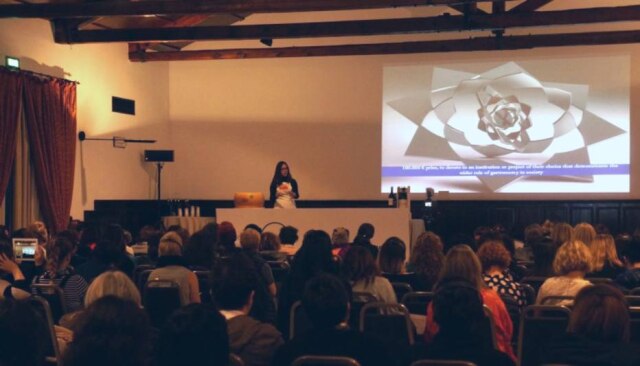 Divulgação Sasha Correa falou no evento sobre o prêmio criado pelo Basque Culinary Center