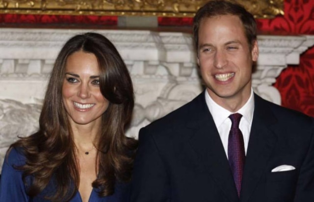 Suzanne Plunkett/Reuters Kate Middleton e Príncipe William.