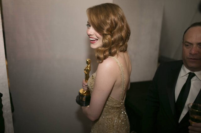 Noel West/The New York Times Emma Stone foi premiada como melhor atriz no Oscar 2017 por 'La La Land'