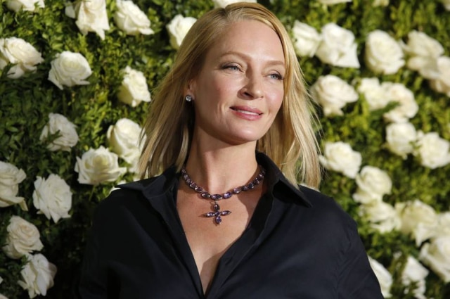 Eduardo Munoz Alvarez/Reuters A atriz Uma Thurman usou o Dia de Ação de Graças para mandar recado ao ex-produtor Harvey Weinstein