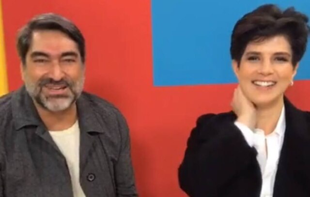Instagram / @bandtv Zeca Camargo e Mariana Godoy