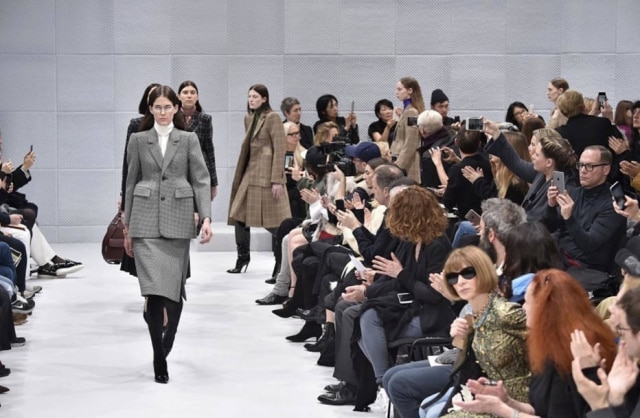 Olivier Claisse/MCV Photo for The Washington Post Desfile da coleção de inverno 2017 da Balenciaga