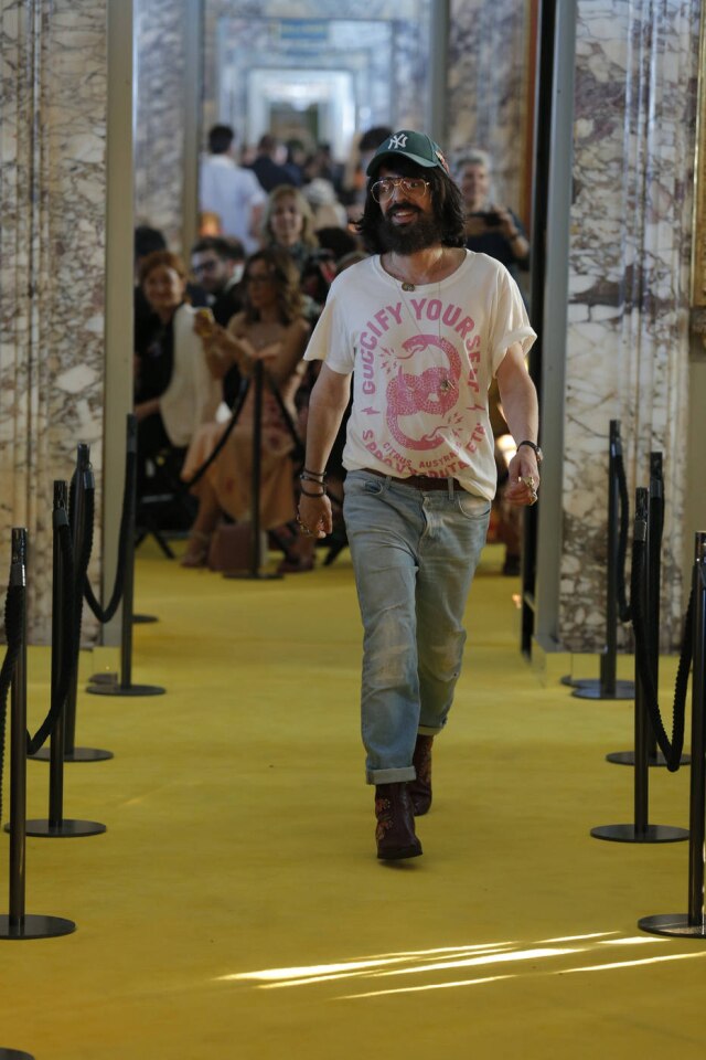 Getty Images para Gucci Alessandro Michele, diretor criativo da Gucci.