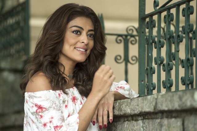 Estevam Avellar/Globo/Divulgação Juliana Paes pede para o marido não ver cenas sensuais de Bibi na novela 'A Força do Querer'.