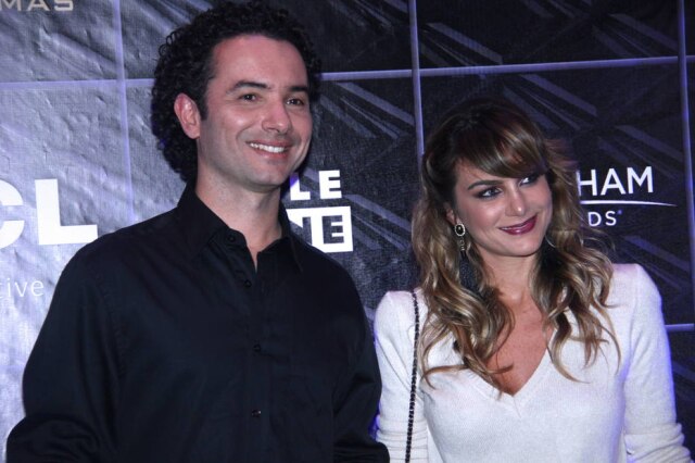 Denise Andrade/Estadão Ator Marco Luque e sua ex-mulher Flavia Vitorino