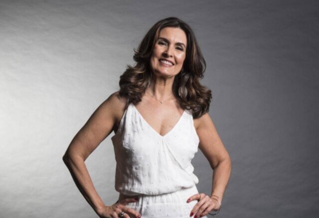 Cesar Alves/Globo Apresentadora Fátima Bernardes