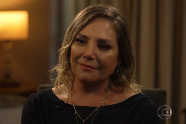 Reprodução de 'Fantástico' (2019)/TV Globo Heloísa Périssé fez cinco sessões de quimioterapia e mais de 30 sessões de radioterapia para tratar câncer nas glândulas salivares.