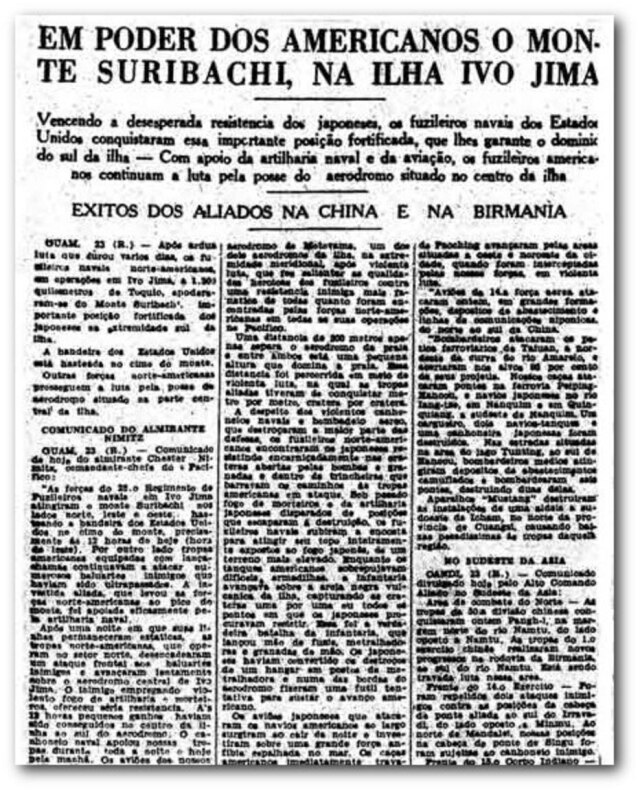 O Estado de S.Paulo – 24/02/1945clique aqui para ver a página
