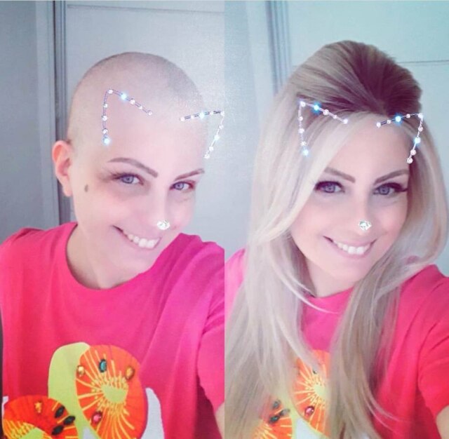 arquivo pessoal Anne Carrari, paciente com câncer de ovário metastático