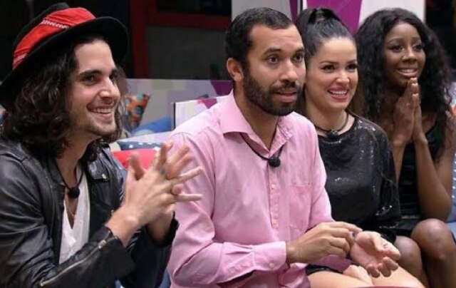 Twitter/ @bbb O Top 4 do 'BBB 21': Fiuk, Gil, Juliette e Camilla de Lucas