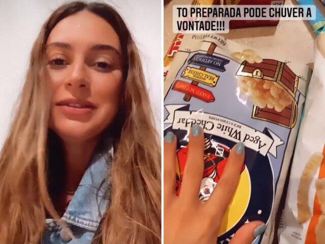 Reprodução Instagram / @thailaayala Thaila Ayala compartilhou sua preparação para enfrentar a tempestade em NY