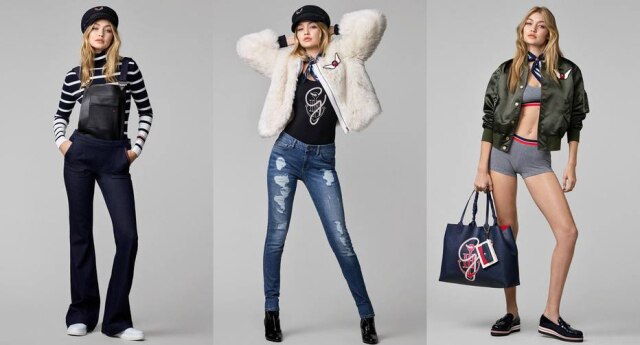 Divulgação As peças da Tommy x Gigi chegam nas lojas de todo o mundo dia 10 de setembro