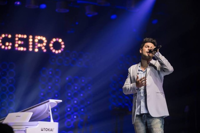 Reprodução/Facebook Thiago Servo, ex-vocalista da dupla Thaeme e Thiago, foi preso por não pagar pensão da filha.