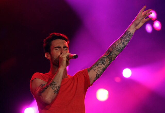 JF Diório/ Estadão O Maroon 5 durante apresentação no Rock in Rio 2011