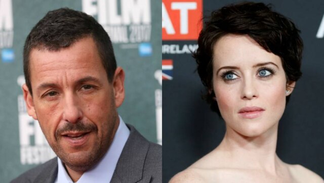 REUTERS/Luke MacGregor | REUTERS/Danny Moloshok Adam Sandler e Claire Foy.