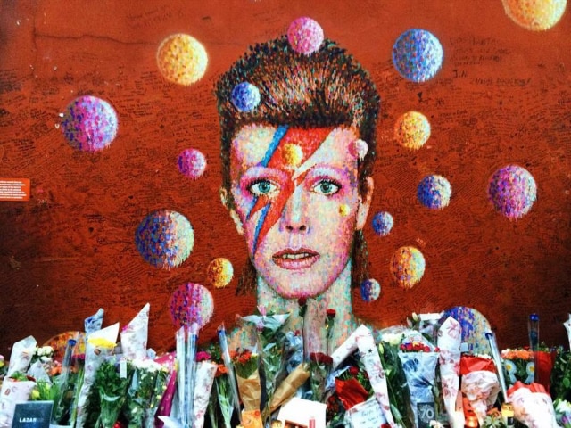 Instagram / @helengreeen David Bowie foi vítima de um câncer no fígado e morreu em janeiro de 2016, aos 69 anos.