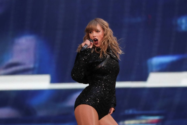Simon Dawson/Reuters Taylor Swift em show nos Estados Unidos