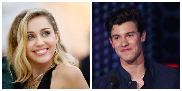 Eduardo Munoz/Reuters | Mario Anzuoni/Reuters Miley Cyrus e Shawn Mendes.